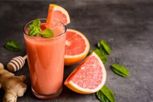 Grapefruit Smoothie Drink