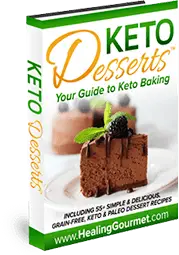Keto Desserts Cookbook image